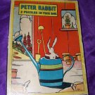 Vintage 1930s PETER RABBIT Milton Bradley Puzzle Lot 4343