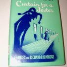Vintage 1953 CURTAIN FOR A JESTER Frances Richard Lockridge DJ
