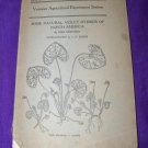 1924 Some Natural Violet Hybrids of North America Vermont Book