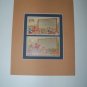 Antique Victorian Trade Card Children Chalkboard Lot 2