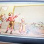 Antique Victorian Trade Card Children Chalkboard Lot 2