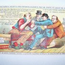 Victorian Trade Card Liquid Glue Shoemaker Chromo Litho