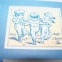 Antique Victorian Trade Card Playing Children Lot 4 Mat