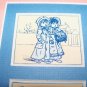 Antique Victorian Trade Card Playing Children Lot 4 Mat