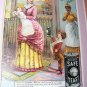 Antique Victorian Trade Card Safe Yeast Mother Children