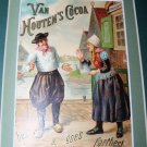 Antique Victorian Trade Card Van Houten's Dutch Cocoa