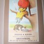 Antique Victorian Trade Card Tomato Catsup Chromo Litho