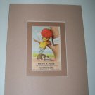 Antique Victorian Trade Card Tomato Catsup Chromo Litho