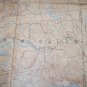 Vintage 1920s NY CT NJ Topographical Map Stamford, Ramapo, Carmel Lot 3