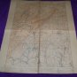 Vintage 1920s NY CT NJ Topographical Map Stamford, Ramapo, Carmel Lot 3