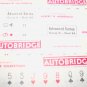Vintage 1930s AUTOBRIDGE BPA Advanced Set Large Hardboard Game
