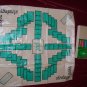 Vintage 1968 STRATEGY POKER Card Game w/Vinyl Mat Milton Bradley COMPLETE