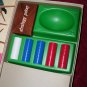 Vintage 1968 STRATEGY POKER Card Game w/Vinyl Mat Milton Bradley COMPLETE