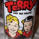 Vintage 1976 Terry and the Pirates Sunday Funnies Premium Promo Drinking Glass