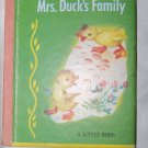 Vintage 1948 Mrs. Duck's Family Little Book Children's