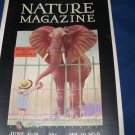 Vintage NATURE Magazine June 1932 Elephant vol 19 no 6