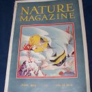 Vintage NATURE Magazine June 1929 vol 13 #6 Fish Cover