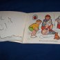 Vintage 1950 my pets stick'em to push out paste children's book Platt Munk