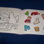 Vintage 1950 my pets stick'em to push out paste children's book Platt Munk