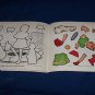 Vintage 1950 my pets stick'em to push out paste children's book Platt Munk