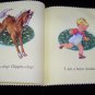 Vintage BABY'S PLAYTIME Mcloughlin Illustrated Linenette Book