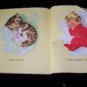Vintage BABY'S PLAYTIME Mcloughlin Illustrated Linenette Book