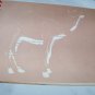 Vintage 1949 My Animal Book Stencil Play Book for Eye Hand Book