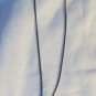 Vintage 1970s ROSE FLOWER LEAF Leaves Bolo-Tie Women's Necklace Chain Gold Tone Mesh