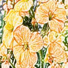 Orange Flowers ACEO