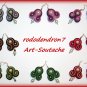 Soutache earrings sweet and sexy - Pearls in Love