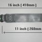 GRAY Seat Belt Extension Extender Universal-NEW Fit 22mm wide Buckle free ship