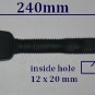 Rigid Stem  9.5" Seat Belt Extender Extension For 22mm Buckle NEW  free ship