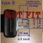 Rigid Stem  9.5" Seat Belt Extender Extension For 22mm Buckle NEW  free ship
