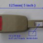 Seat Belt Extender Extension  clip For 7/8" wide  Buckle beige color NEW  free ship