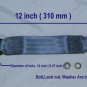Universal Seat Belt Extender / Extension  310(12 inch)  grey color  NEW  free ship