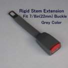 Rigid Stem  9.5" Seat Belt Extender Extension For 7/8" wide Buckle grey color NEW  free ship