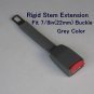 Rigid Stem  9.5" Seat Belt Extender Extension For 7/8" wide Buckle grey color NEW  free ship