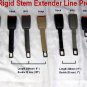 Rigid Stem  9.5" Seat Belt Extender Extension For 7/8" wide Buckle  beige color NEW  free ship
