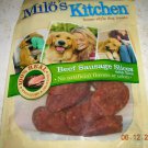 5 PACKAGES MILO'S KITCHEN SAUSAGE JERKY DOG TREATS NEW!