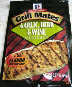 12 PACKS McCORMICK'S GARLIC HERB & WINE  MARINADE