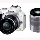 Panasonic DMC-G5W (PAL) with 14-42mm 45-150mm White