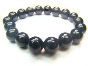 BONXRS1000C Onyx Round Shape 10mm Bracelet