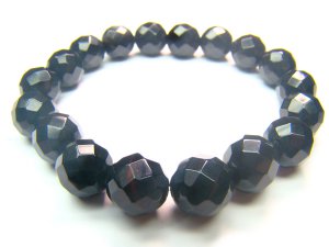 BONXDO0306X Onyx Round Shape 10mm Cut Bracelet