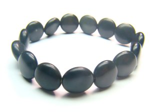 BOBXHS1000X Obsidian  Spere Shape  12mm Bracelet