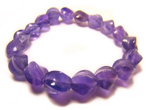 BAMXDM0608X Amethyst  S-Shape  7x9mm Bracelet