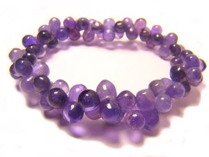BAVXRS0600X Amethyst  8-Shape  5x10mm Bracelet