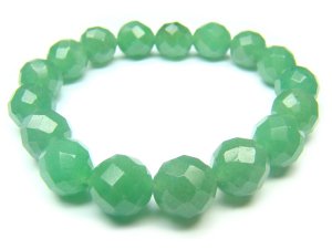 BAVDRS0600X Aventurine Round Shape 10mm Cut Bracelet