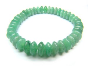 BAVXDO0408C Aventurine Donut Shape 4x8mm Bracelet
