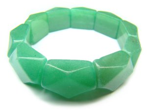 BHEXRS0600X Aventurine Retangular Shape 13x17mm Cut Bracelet