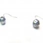 EHEXSS0812X Hematite S-Shape 8mm Earrings